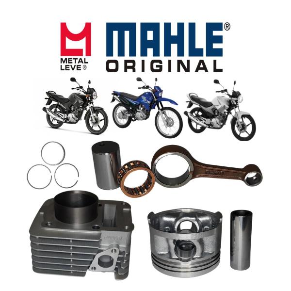 Imagem de 1 Kit Cilindro+Kit Biela Mahle Yamaha YBR 125 ED 0.1 L 2V 2009 A 2015