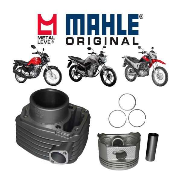 Imagem de 1 Kit Cilindro Mahle Metal Leve Honda NXR 160 Bros 2014 A 2022