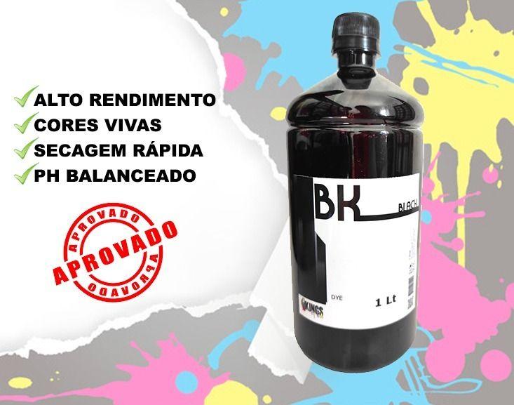 Imagem de 1 Litro Black Tinta Para Impressora Alta Qualidade MFC-J6935DW MFC-J6520DW Kings Of Ink