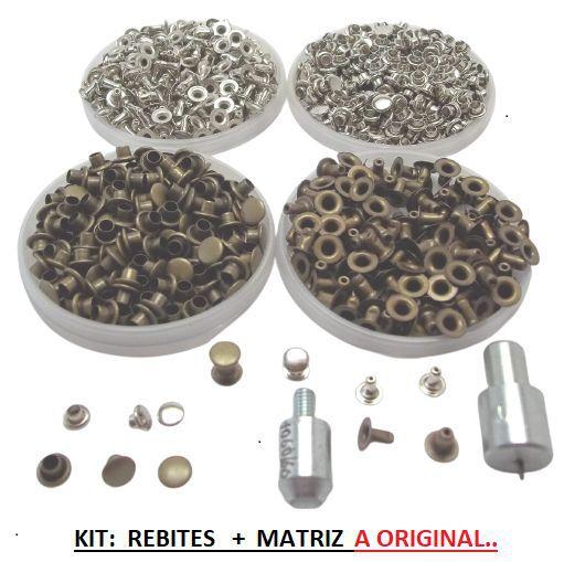 Imagem de 1 MATRIZ ORIGINAL DE REBITE N.1 CONJUNTO COM + 50 un rebite número 1 - - N. UM