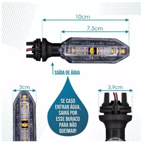 Imagem de 1 Par Lanterna Seta Titan 160 Cb250 Fan 125 150 2014 Diante