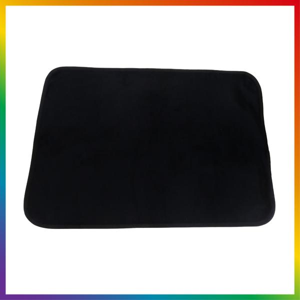1 Pc, Base para Secagem de Taças, Bar, 70x50cm, Preto, Absorvente, Prático e Ecológico - Vila Flor Imagem de 1 Pc, Base para Secagem de Taças, Bar, 70x50cm, Preto, Absorvente, Prático e Ecológico - Vila Flor