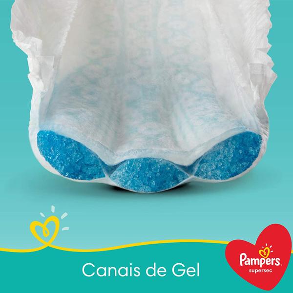 Imagem de 1 Pct de Fralda Descartável Pampers Supersec Revenda Tamanho G