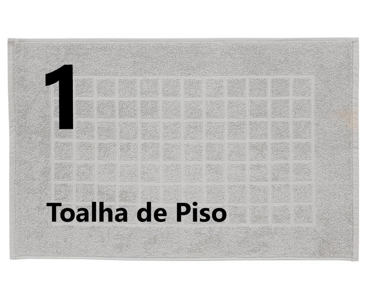 Imagem de 1 Piso Toalha Para Banheiro Dohler Felpudo Royal  45x70 Cm