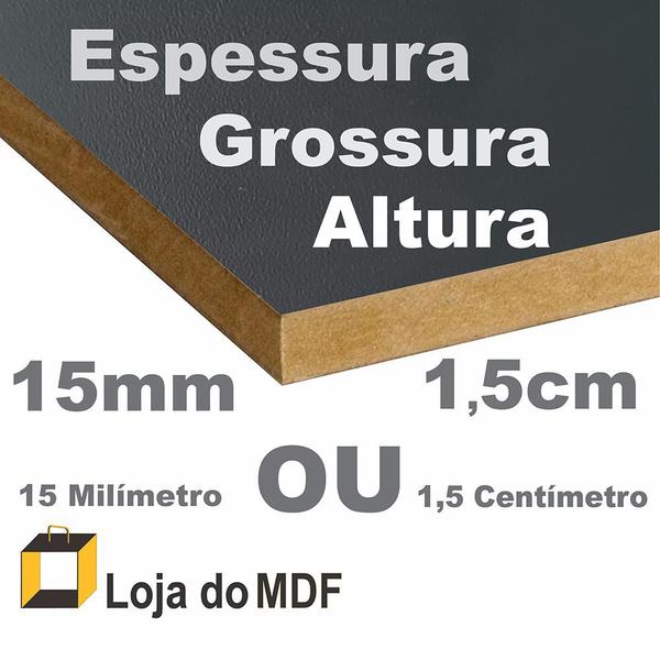 Imagem de 1 Prateleira U Mdf 45x25cm Preto Nicho Livros Revista