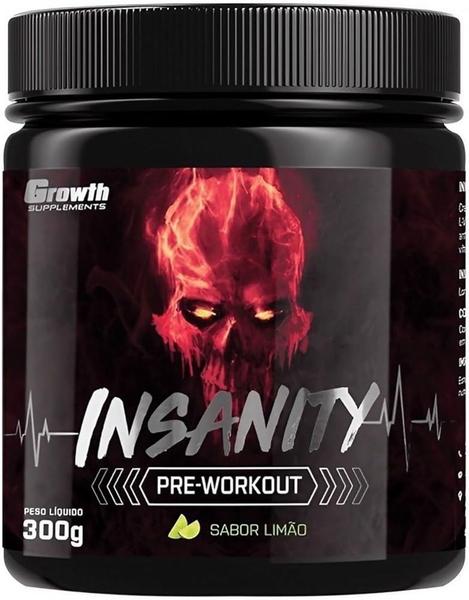 Imagem de 1 pré-treino insanity - sabor frutas vermelhas - 300g