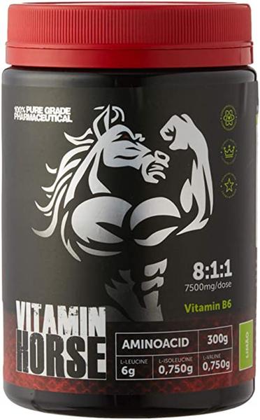 Imagem de 1 pré treino pumonew 300g - vitamin horse - limão