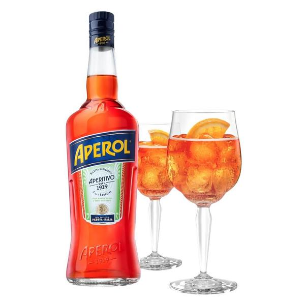 Imagem de 1 Prosecco Mionetto Orange Label D.O.C. Brut 750ml e Leve um Aperitivo Aperol 750ml