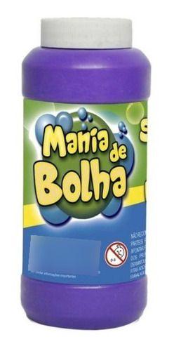 Imagem de 1 Refil Mania De Bolha 350 Ml Liquido Para Bolha De Sabao