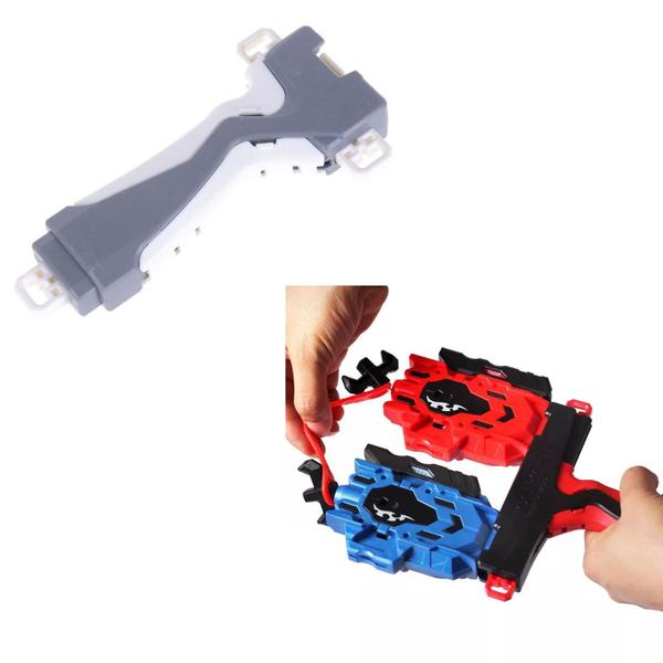 Imagem de 1 Suporte Apoio Grip Mão Lançador Duplo Com Corda Beyblade