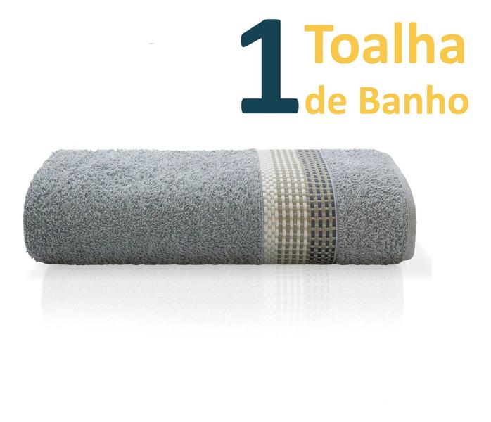 Imagem de 1 Toalha De Banho Vênus 62 cm x 1,30m  340g/m2 Camesa Avulsa