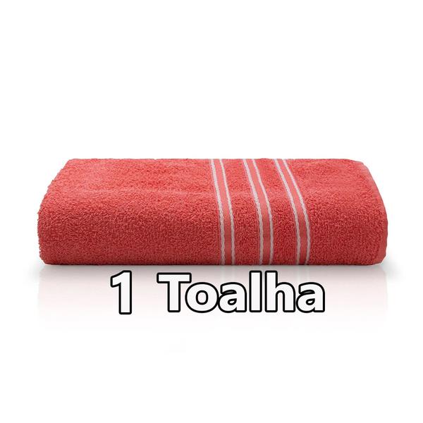 Imagem de 1 Toalha De Rosto 70 X 0,45 Avulsa Festiva Toque Macio