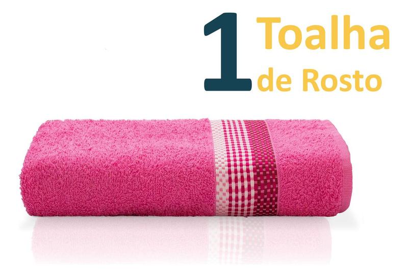 Imagem de 1 Toalha De Rosto Vênus 70 cm x 45 cm 340g/m2 Camesa Avulsa