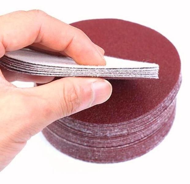 1 X Disco Lixa Grão Liso 7 Polegadas 180Mm Lixadeira - Kaqi Imagem de 1 X Disco Lixa Grão Liso 7 Polegadas 180Mm Lixadeira