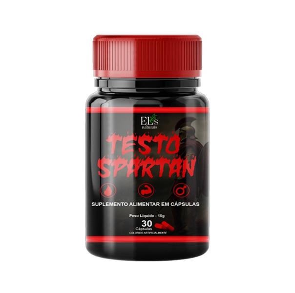 1 x Pote Testo Spartan Melhore seu Vigor e Bem Estar - Els Naturais Imagem de 1 x Pote Testo Spartan Melhore seu Vigor e Bem Estar