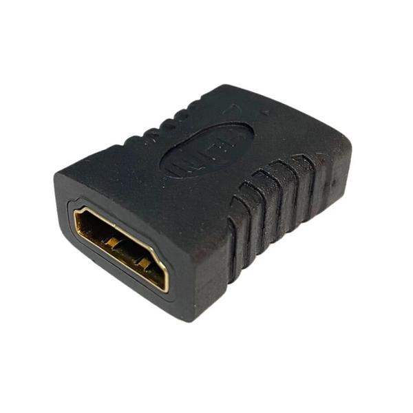 Imagem de 10 Adaptadores Hdmi Femea X Femea Emenda Extensor Conector Cabo  Mb 