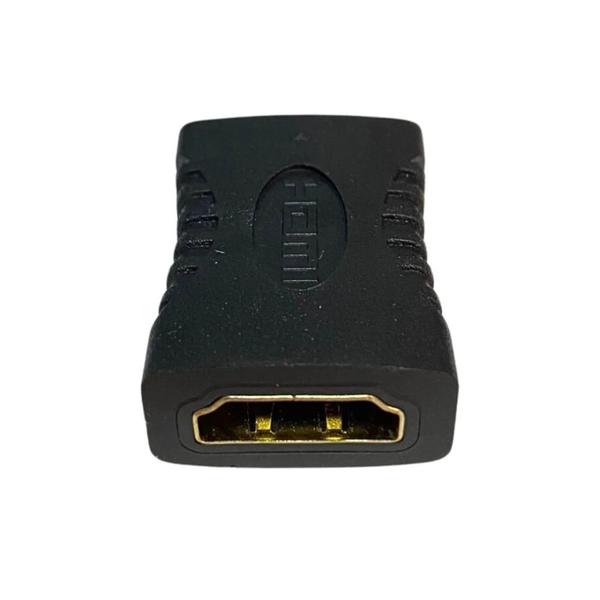 Imagem de 10 Adaptadores Hdmi Femea X Femea Emenda Extensor Conector Cabo  Mb 