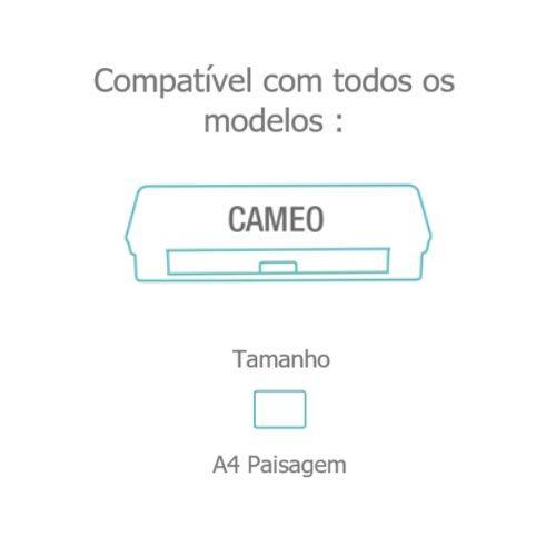 Imagem de 10 Bases De Corte Helíaco Para Silhouette Cameo A4 Paisagem Com Cola - 40mm