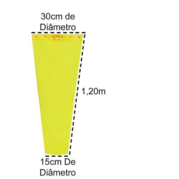 Imagem de 10 Birutas 30cm Indicador De Vento Cone Aeroind