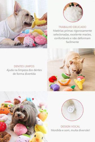 Imagem de 10 Brinquedos Pet Pelucia Cachorro Chihuahua Pinscher Shitzu Lulu da Pomerânia Yorkshire Spitz Lhasa