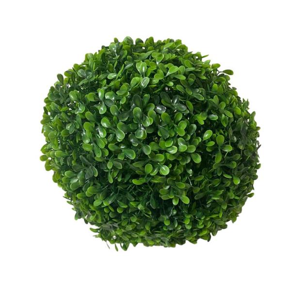 Imagem de 10 Buchinhos Artificial 28Cm Verde Claro Bola Grama Topiaria