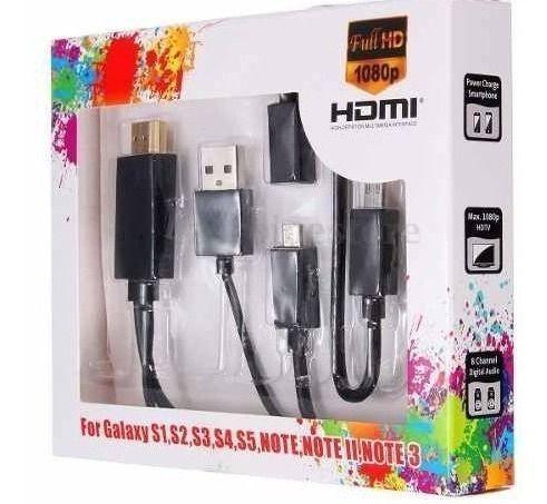 Imagem de 10 Cabo Mhl Hdmi Para Smartphone/mobile Phone Mhl Full Dh