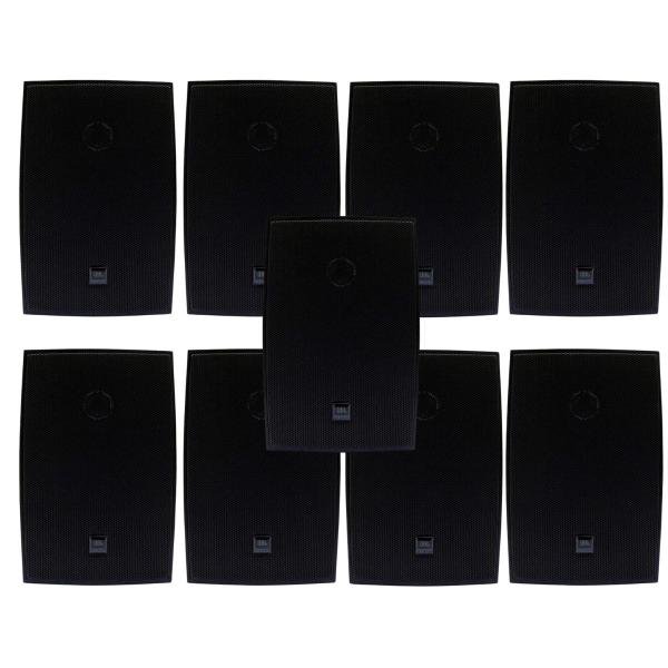 Imagem de 10 Caixas Som Ambiente Casa Jbl Selenium C521p Preta Par