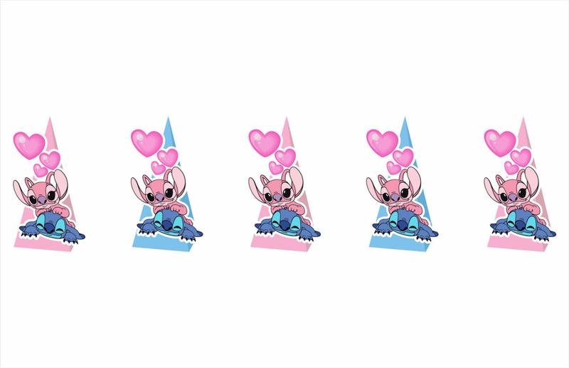 Imagem de 10 Caixinhas CONE para doces Stitch e Angel