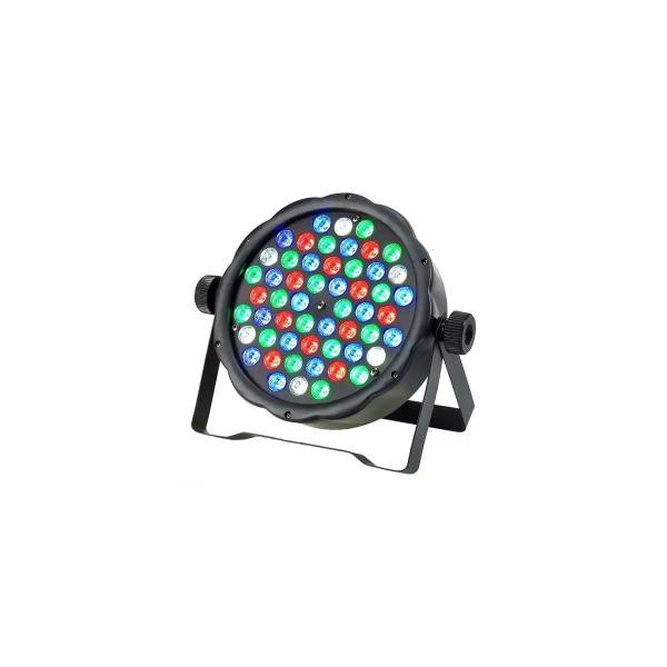 Imagem de 10 Canhão Refletor Led Par 64 Rgbw 36 Leds Dmx Slim Strobo