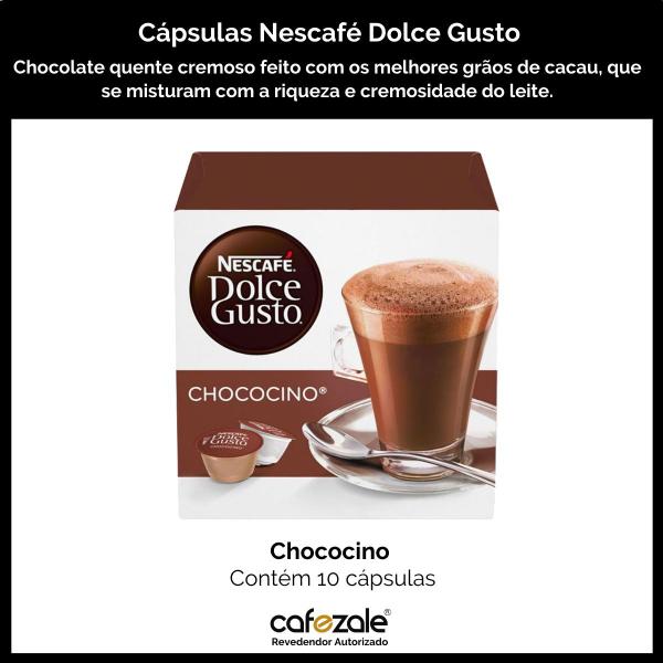 Imagem de 10 Capsulas Dolce Gusto, Capsula Chococcino