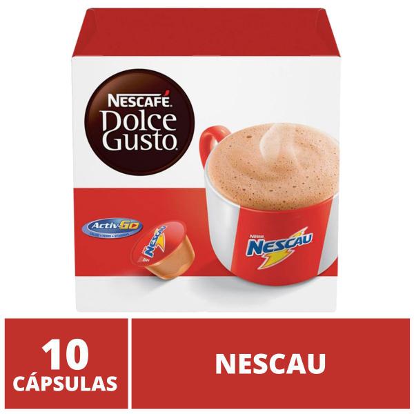 Imagem de 10 Capsulas Dolce Gusto, Capsula Nescau