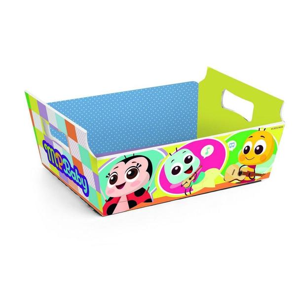 10 Cestas de Cartão Mpbaby Pequeno Decoração Festas - Cromus Imagem de 10 Cestas de Cartão Mpbaby Pequeno Decoração Festas