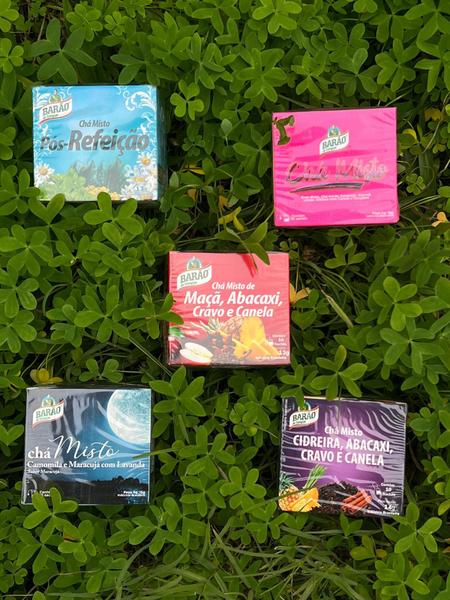 10 Chás Barão SACHÊ MISTO CAMOMILA MARACUJÁ LAVANDA - Barão de Cotegipe Imagem de 10 Chás Barão SACHÊ MISTO CAMOMILA MARACUJÁ LAVANDA
