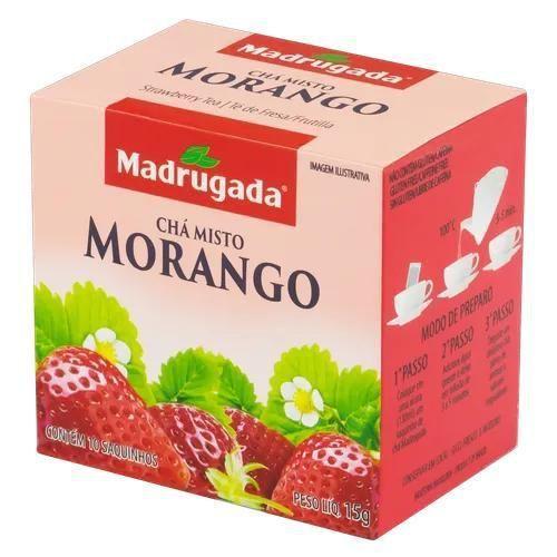 Imagem de 10 Chás Misto MORANGO MADRUGADA SACHÊ