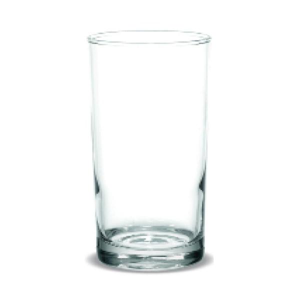 Imagem de 10 Copos Brooklyn 330ml Agua Vidro Transparente Suco Nadir