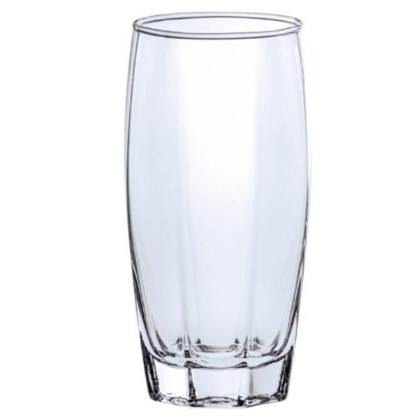 Imagem de 10 Copos de Vidro 370ml Florence Transparente Suco Agua