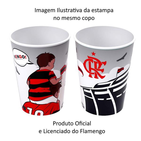 Imagem de 10 Copos Flamengo Original p/ Doces Festa Infantil Lembrancinha Sacola Surpresa