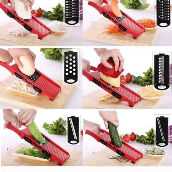 Imagem de 10 Em 1 Mandoline Slicer Nicer E Fatiador Cortador De Legumes