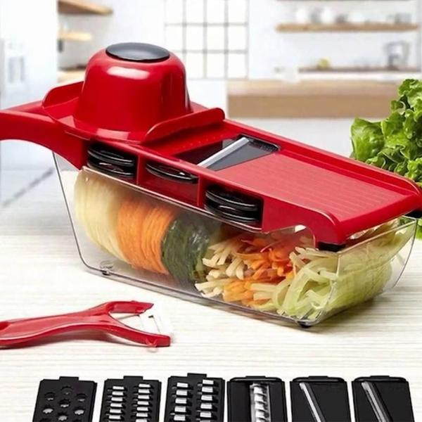 Imagem de 10 in 1 Mandolina Slicer Nicer E Fatiador Cortador Legumes