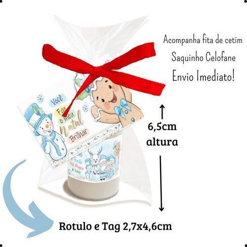 Imagem de 10 Kit Lembrancinha Natal Mini Hidratante Nalinos Presente