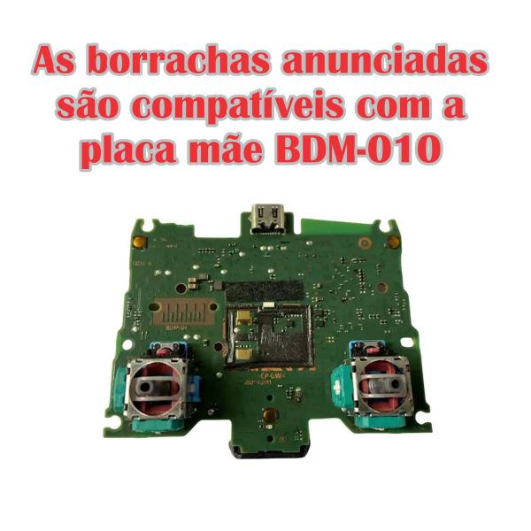 Imagem de 10 Kits Completos de Borrachas Condutivas BDM-010 Compatíveis com Controle de PlayStation 5 Ps5