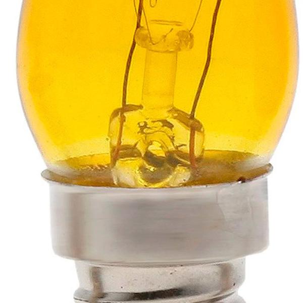 10 Lâmpada Chupeta Ambar 7w Incandescente E-14 220v - BRASFORT Imagem de 10 Lâmpada Chupeta Ambar 7w Incandescente E-14 220v