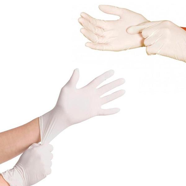 10 Luva Procedimento Descartável Tamanho M Caixinha C/100 - TALGE Imagem de 10 Luva Procedimento Descartável Tamanho M Caixinha C/100
