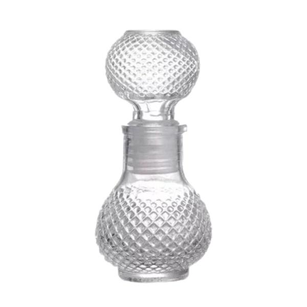 10 Mini Garrafa de Vidro Perfume Licor Decoração 50ml - Freecom Imagem de 10 Mini Garrafa de Vidro Perfume Licor Decoração 50ml