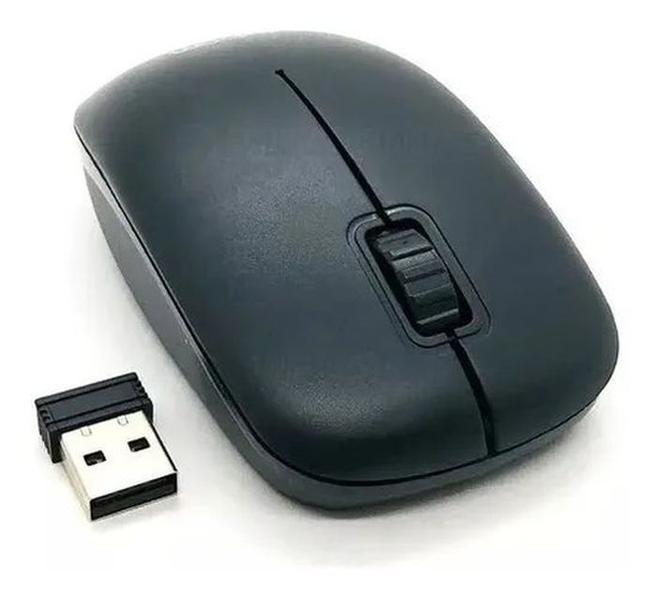 Imagem de 10 Mouse Sem Fio Exbom MS-S22Optico 2.4Ghz 3 Botôes Preto