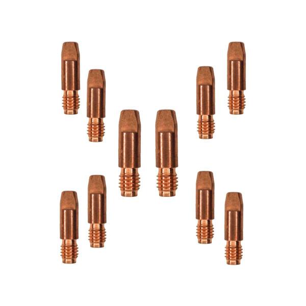 Imagem de 10 pcs bico contato 30 mm m8 diametro 10mm