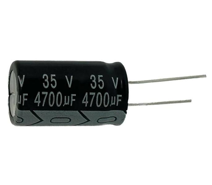 Imagem de 10 pçs - capacitor eletrolitico 4700x35v - 4700uf x 35v