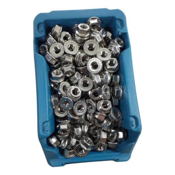 10 Peças Porca Sextavada Flangeada C/ Serrilha M10 Aço/inox - GB ELETRICA Imagem de 10 Peças Porca Sextavada Flangeada C/ Serrilha M10 Aço/inox