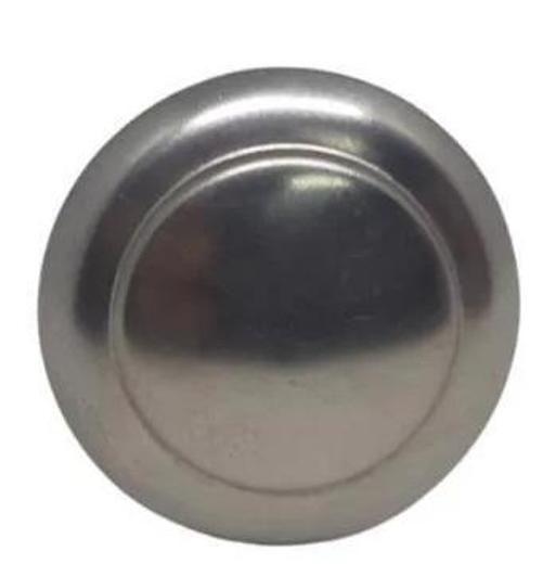 Imagem de 10 Puxador Decorativo Para Moveis Botão Inox Escovado 23Mm