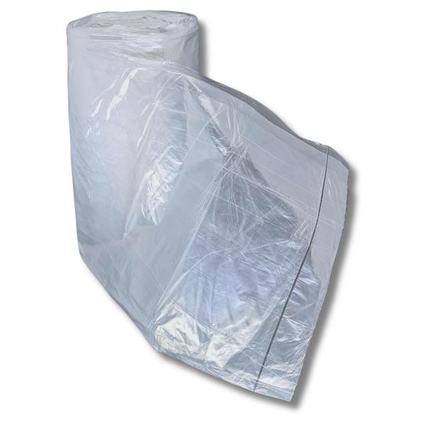 Imagem de 10 sacos para transporte de Balões 75x100 cm Transparente/Cristal Bobina, Fundo Estrela